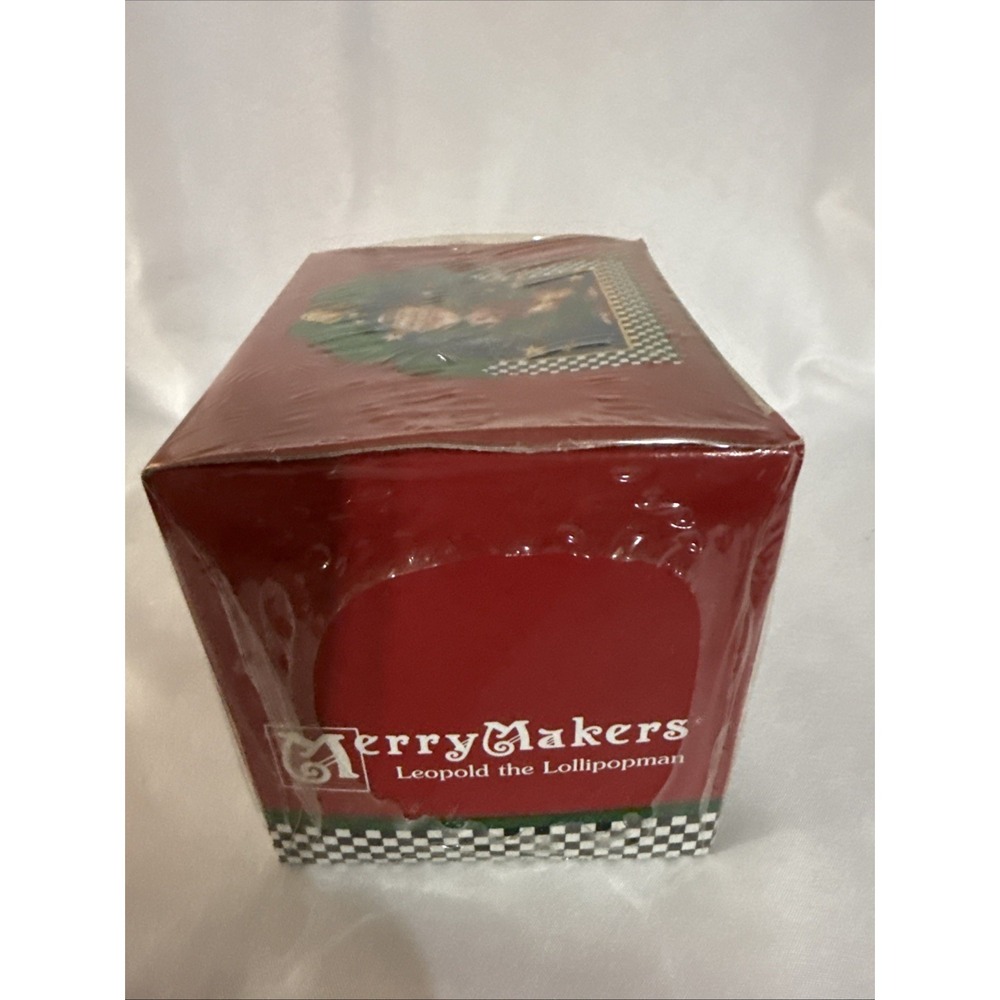 Vintage Dept 56 Merry Makers Leopold the Lollipopman Figurine Sealed - Picture 3 of 8